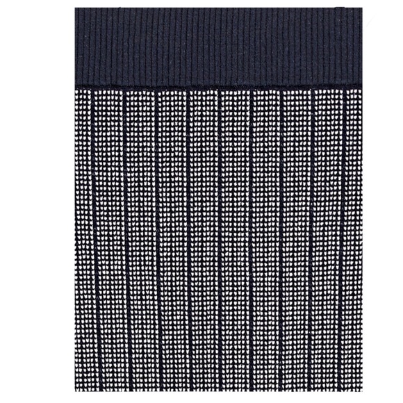 Banana Republic Petite Sweater Pencil Skirt in Navy Stripe - Petite Small - Picture 3 of 4